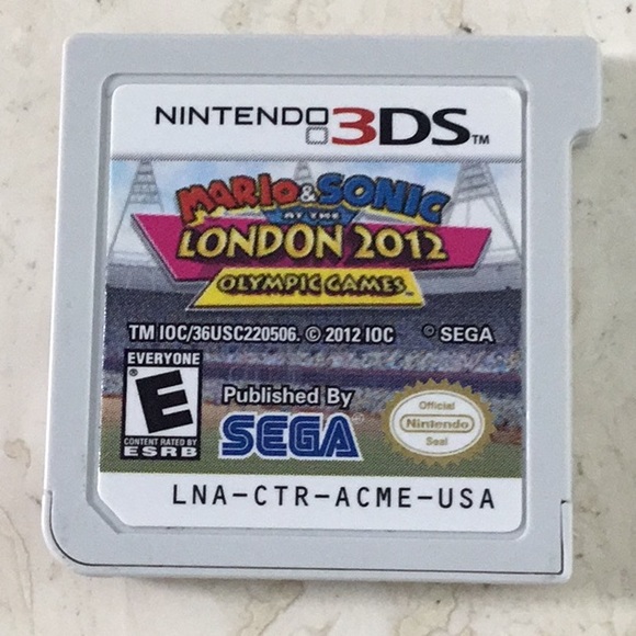 Mario & Sonic London 2012 Olympic Games Nintendo 3DS Game Complete Olympics - Picture 14 of 15